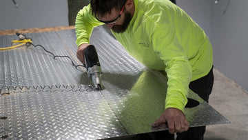 How to Cut, Bend, and Fasten Aluminum Diamond Plate (Without Ruining a Sheet)