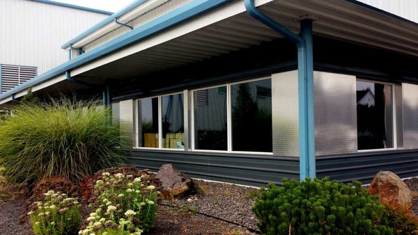 Exterior building industrial Polished aluminum diamond plate paneling for modern look