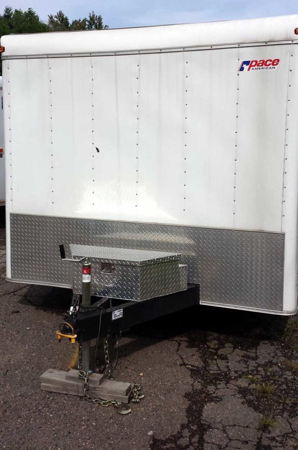 Trailer Diamond plate cover by onlinediamondplate.com