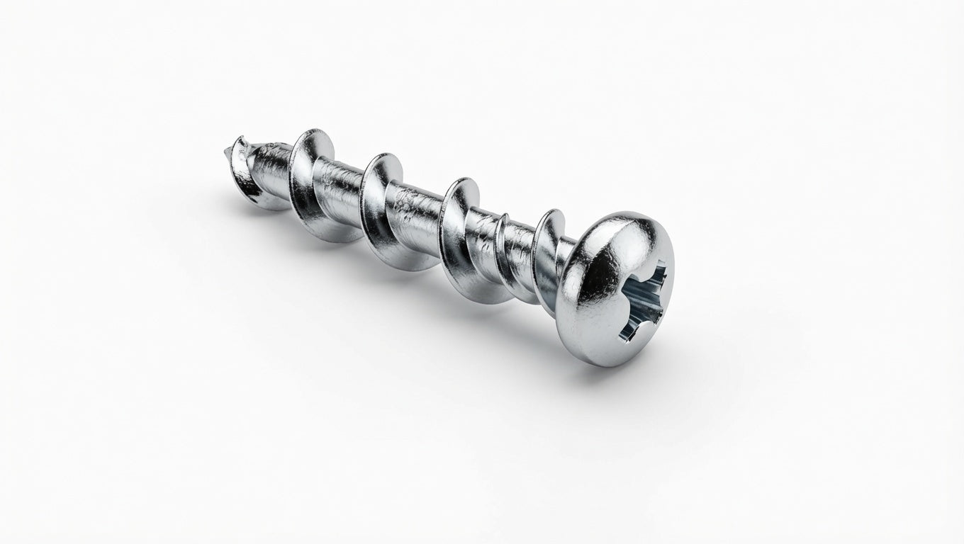Diamond Plate Screws – Works in Drywall, Wood & Metal Studs | 100-Pack