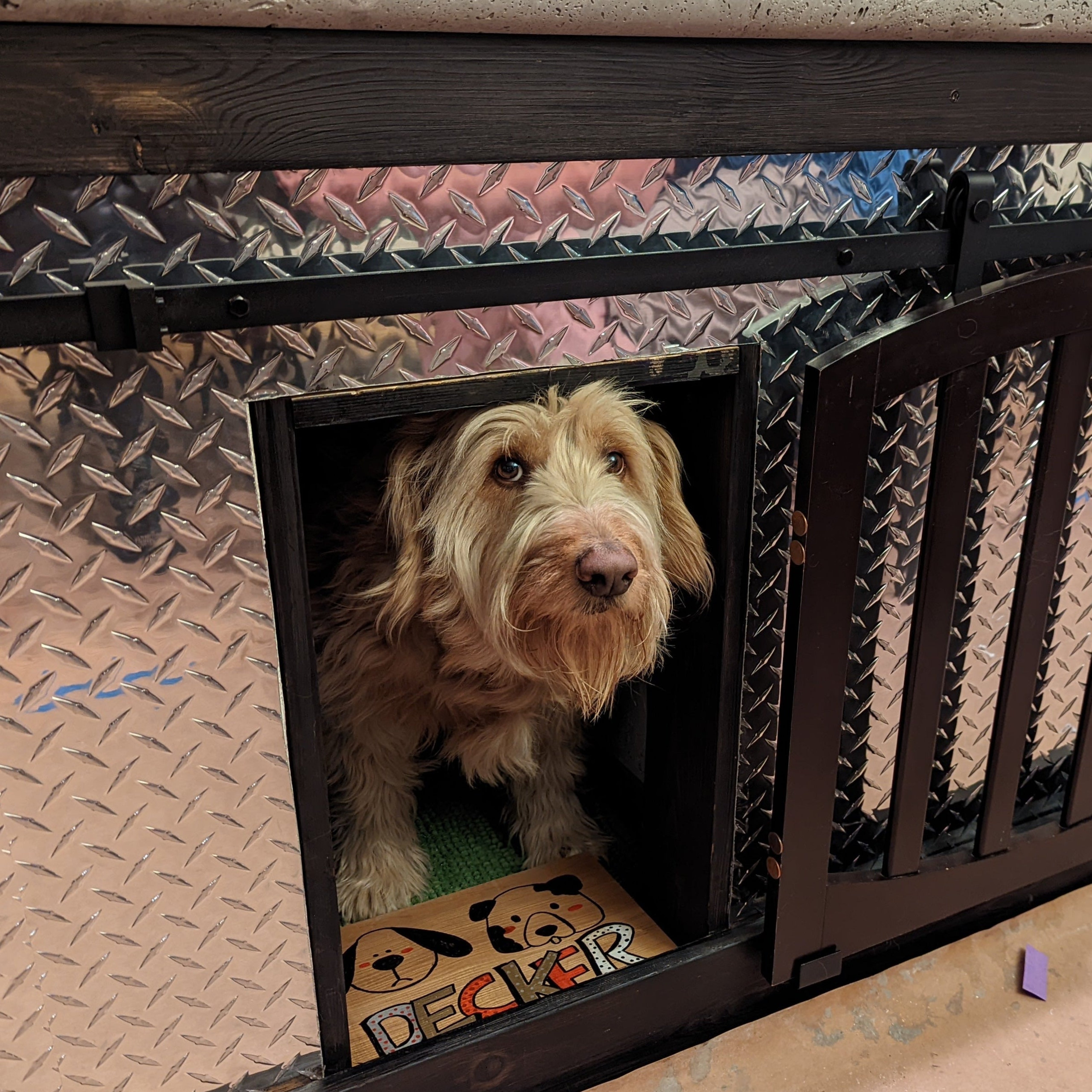 Diamond Plate Sheets for Dog Kennels