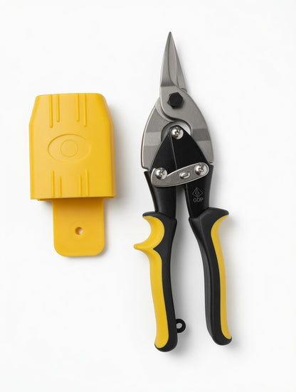 Diamond Plate Aviation Snips - 10" Straight Cut