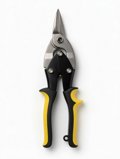 Diamond Plate Aviation Snips - 10" Straight Cut
