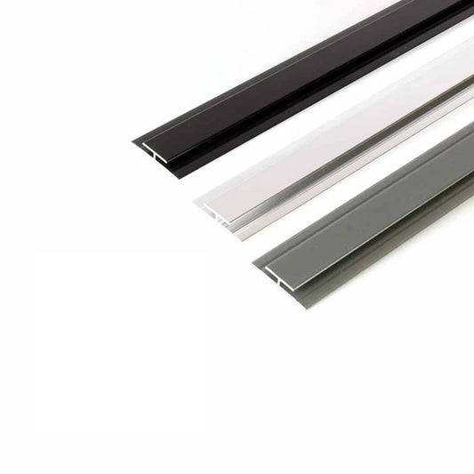 Aluminum H-Seam Splice Molding
