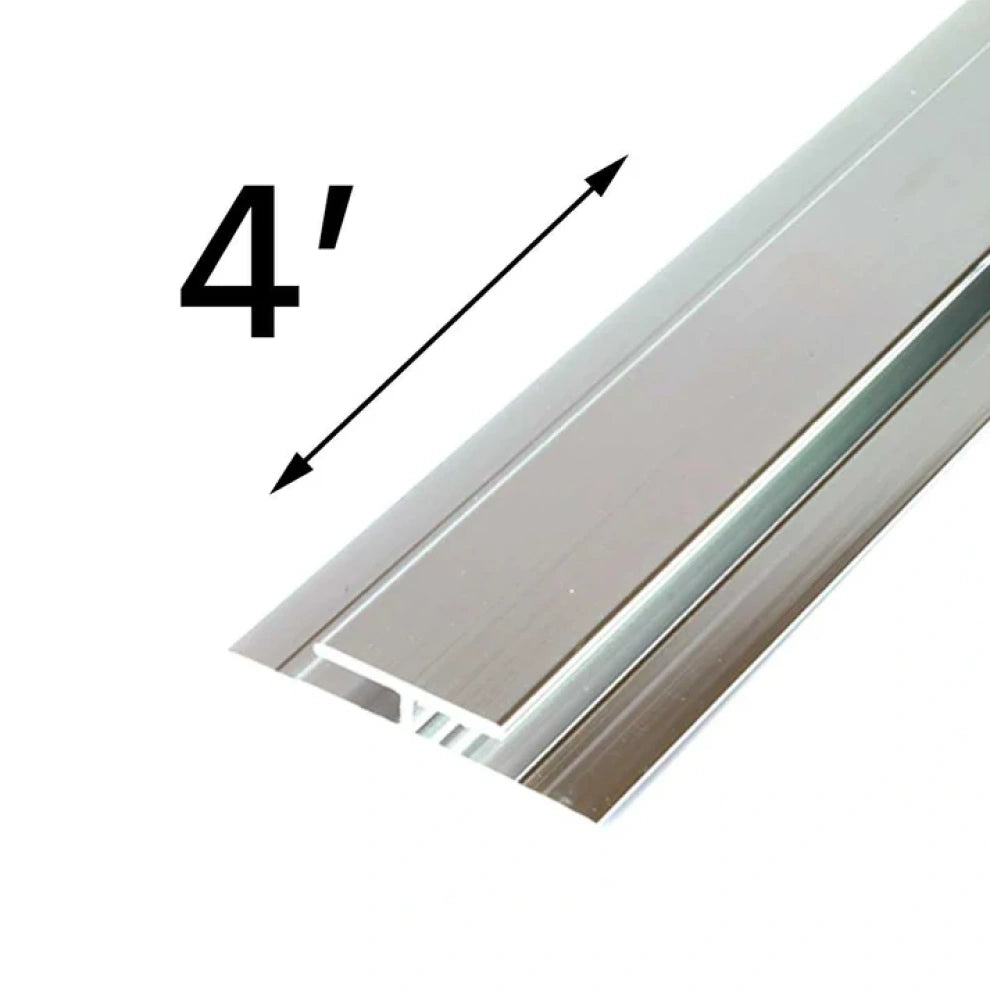 Aluminum H-Seam Splice Molding