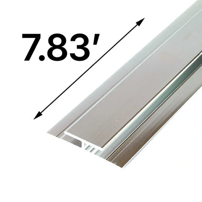 Aluminum H-Seam Splice Molding
