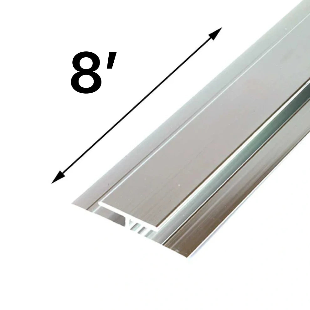 Aluminum H-Seam Splice Molding