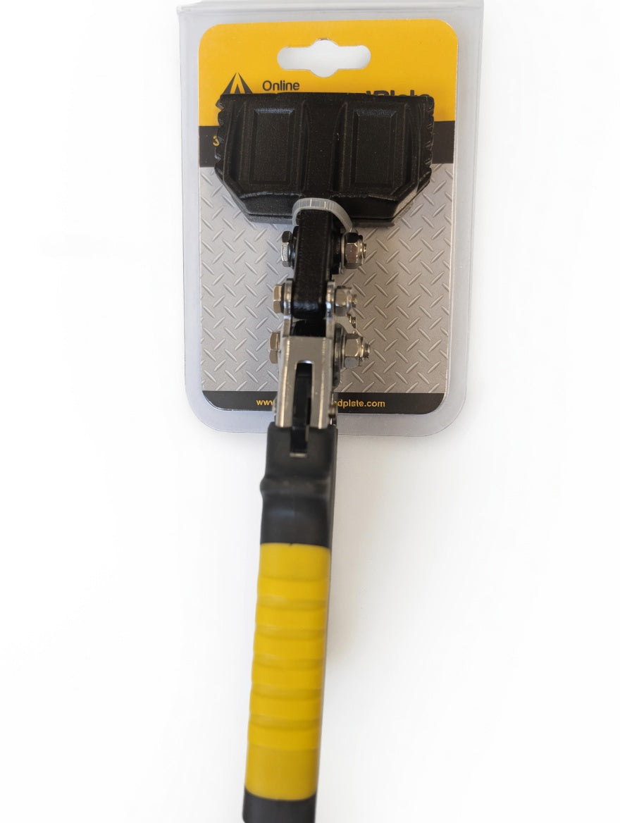 Diamond Plate Edge Straightener & Bending Tongs | Fairmont | 3" Jaw