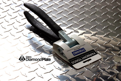 Diamond Plate Edge Straightener & Bending Tongs | Fairmont | 3" Jaw