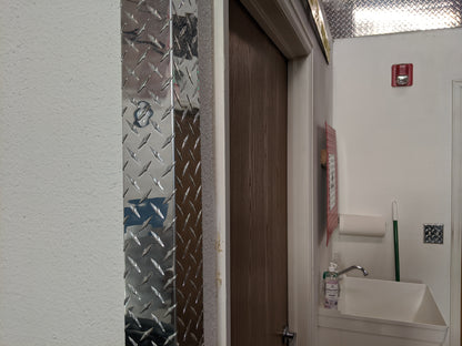 Aluminum Diamond Plate Corner Guard