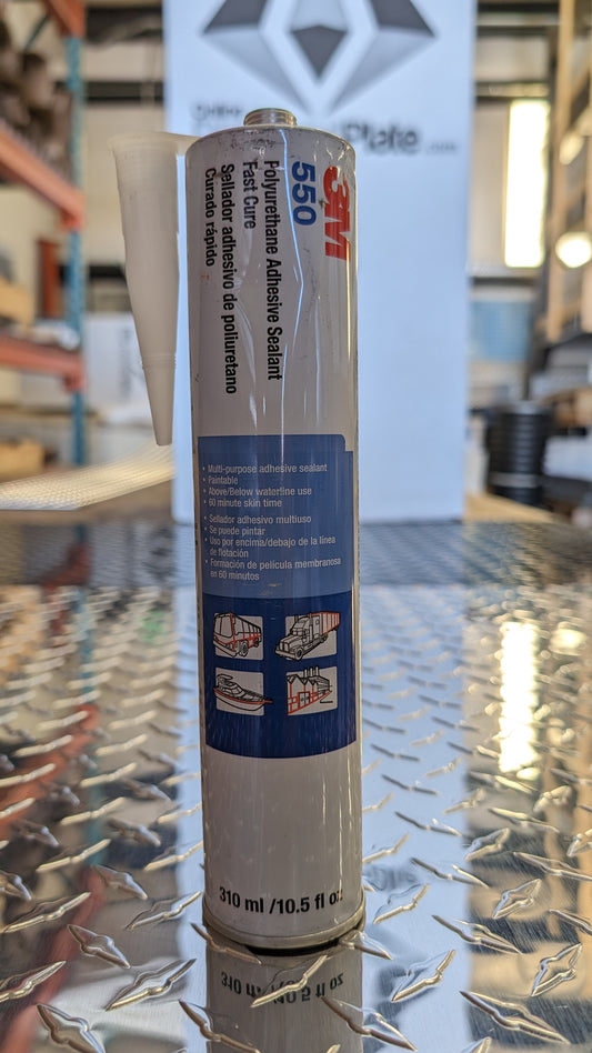 3M 550 Polyurethane Construction Adhesive | Diamond Plate Panel Installation | 10.5 fl oz