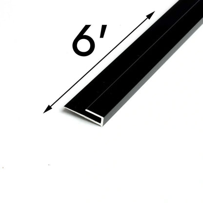 Aluminum Edge Cap J-Trim Molding