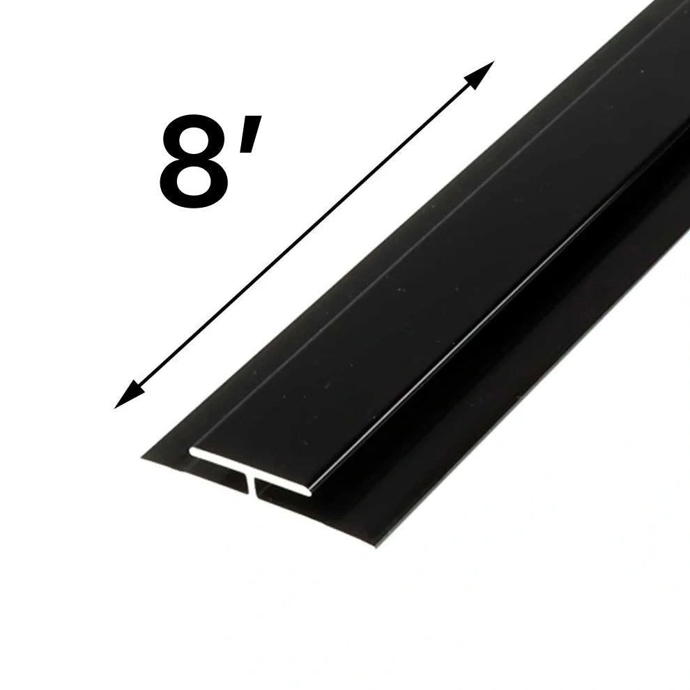 Aluminum H-Seam Splice Molding