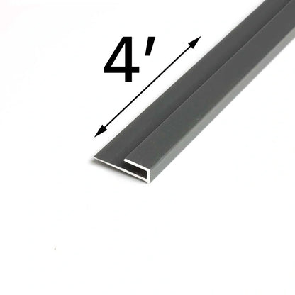 Aluminum Edge Cap J-Trim Molding