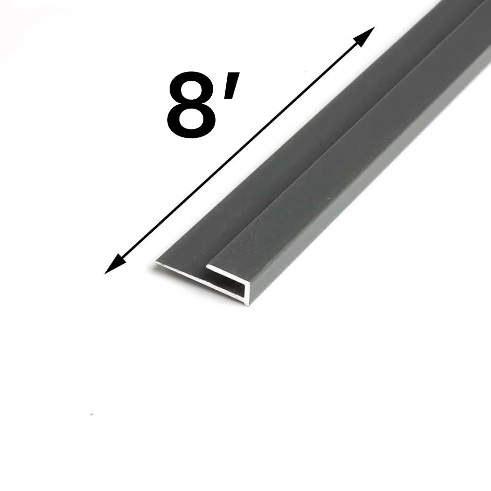 Aluminum Edge Cap J-Trim Molding