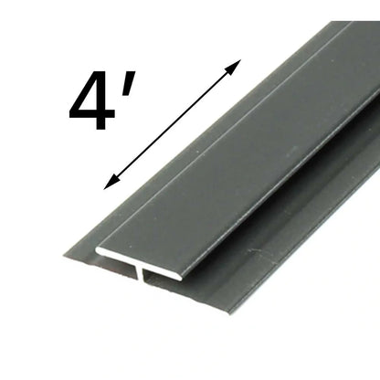 Aluminum H-Seam Splice Molding