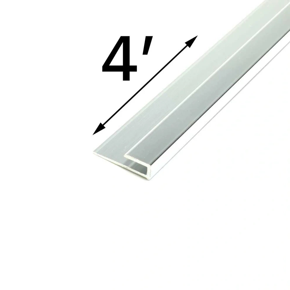 Aluminum Edge Cap J-Trim Molding