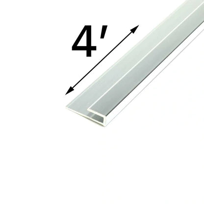 Aluminum Edge Cap J-Trim Molding