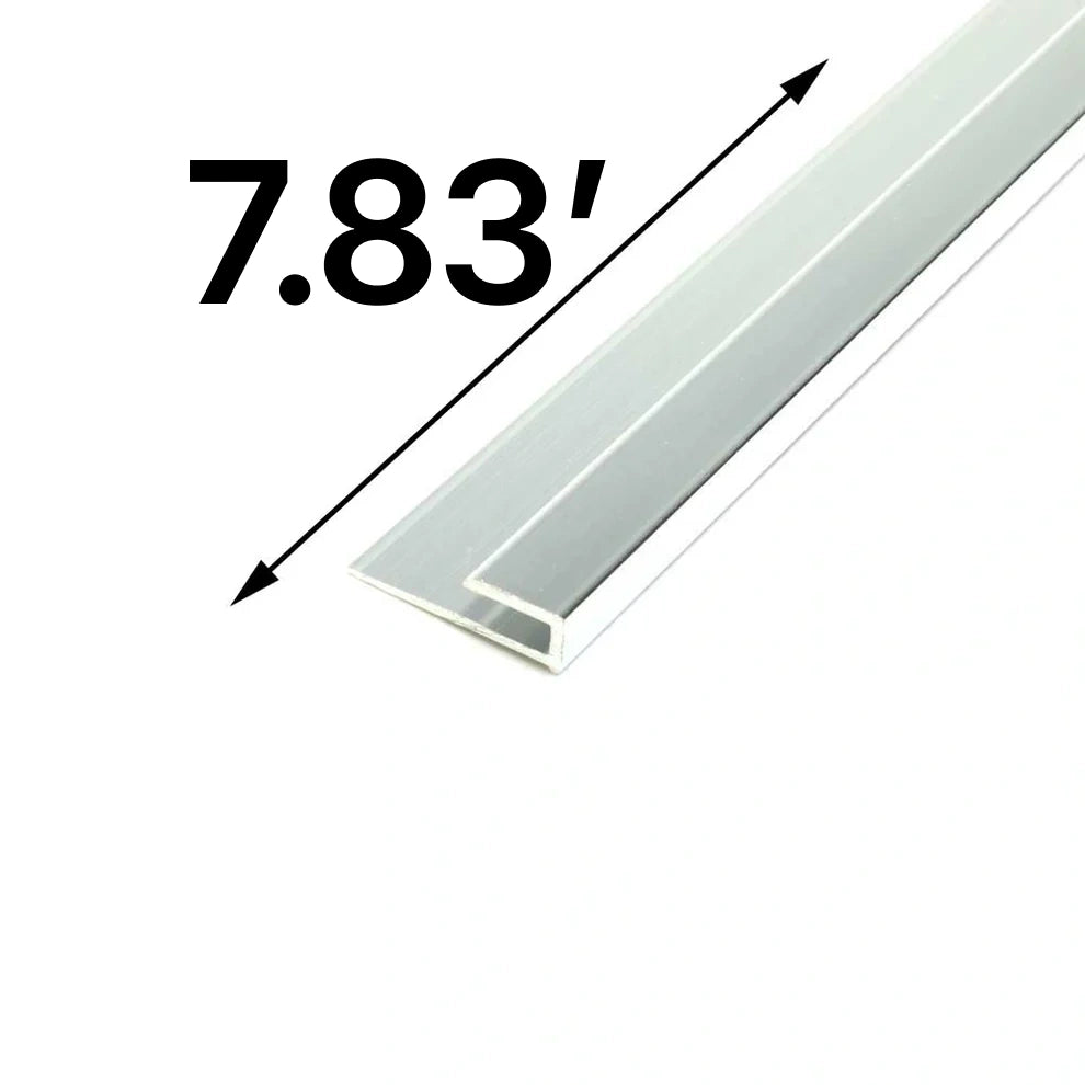 Aluminum Edge Cap J-Trim Molding