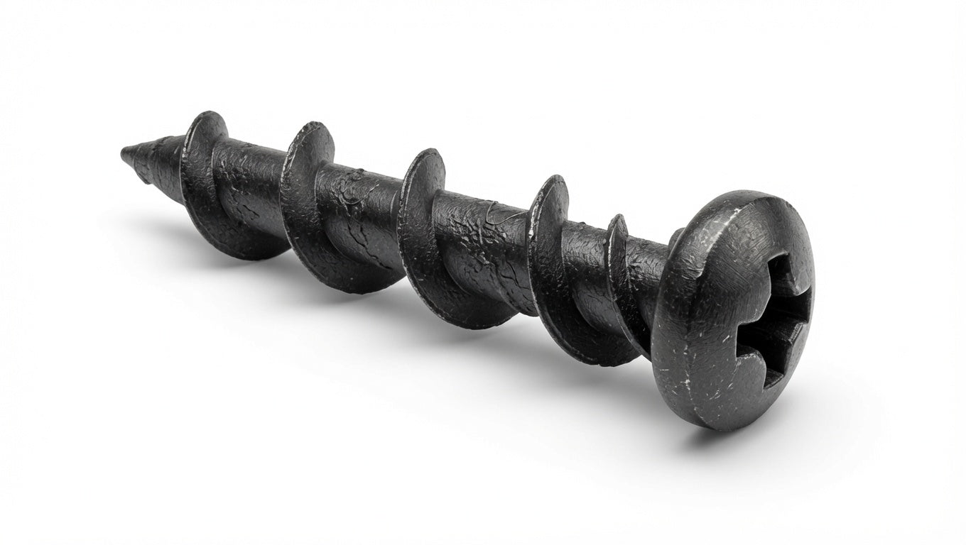 Diamond Plate Screws – Works in Drywall, Wood & Metal Studs | 100-Pack