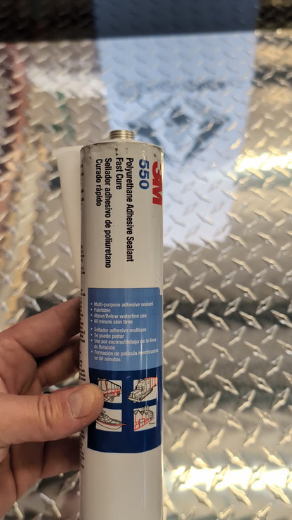 3M 550 Fast Cure Adhesive Sealant 10.5 fl oz- SINGLE