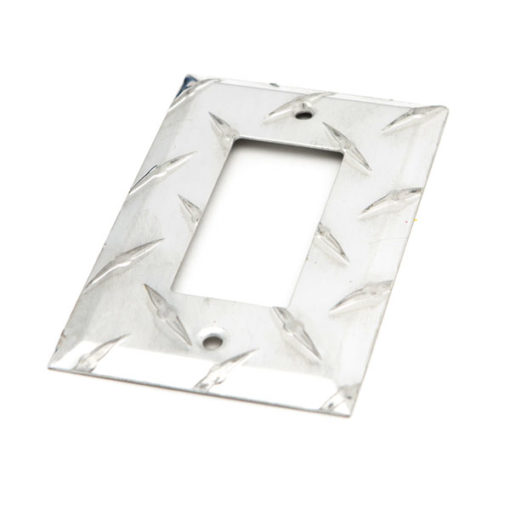 Aluminum Diamond Plate Cover Plate - Single Rocker (GFI) - Online ...