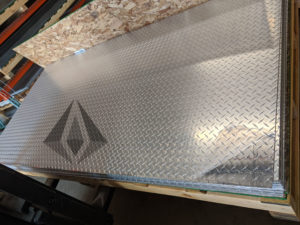 .125" Thick Diamond Plate Sheets available for Wholesale Pricing